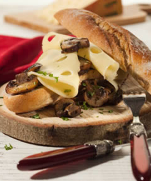 Sendvič se smaženými houbami - thumbnail