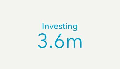 Investing £3.6m