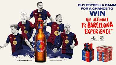 For a chance to win the ultimate FC Barcelona experience.