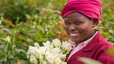 Fairtrade flowers hero