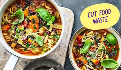Cut food waste