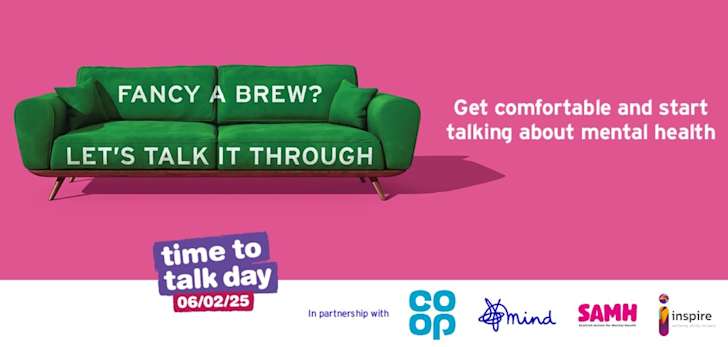 How to talk about mental wellbeing on Time to Talk Day