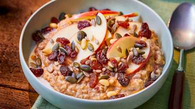 Carrot cake porridge