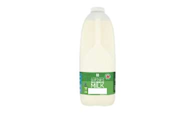 Co-op semi-skimmed milk.