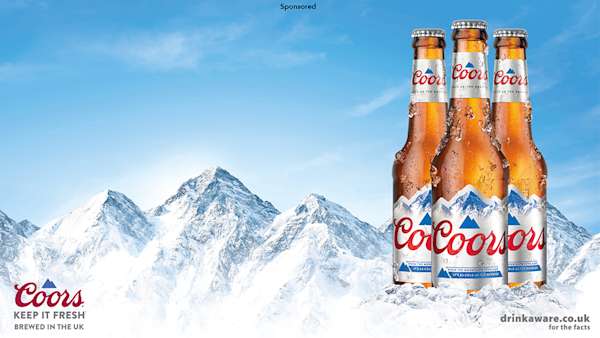 Coors Light text to win - terms and conditions
