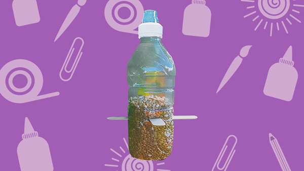 Joys of Summer - Make a bird feeder with Volvic hero