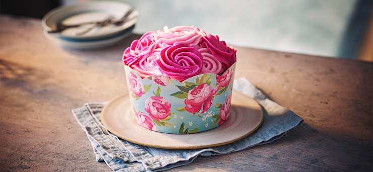 Mother's Day Flower Cake
