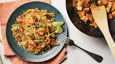 Ginger, garlic & chilli tofu stir fry recipe