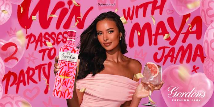 Threefold Gordon's Gin with Maya Jama