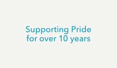 Supporting Pride for over 10 years