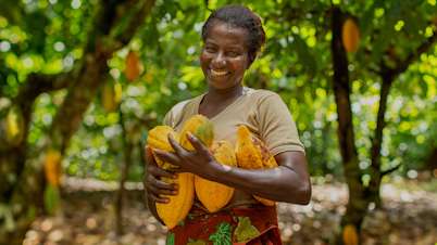 Fairtrade cocoa: hero image