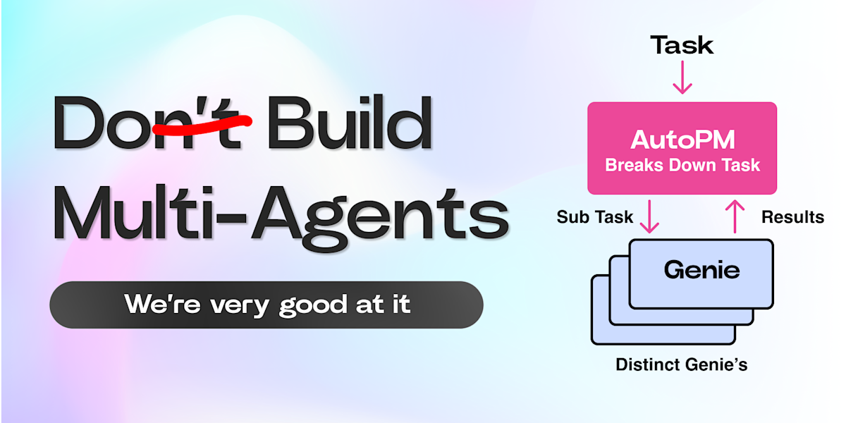 You Should Build Multi-Agents cover image