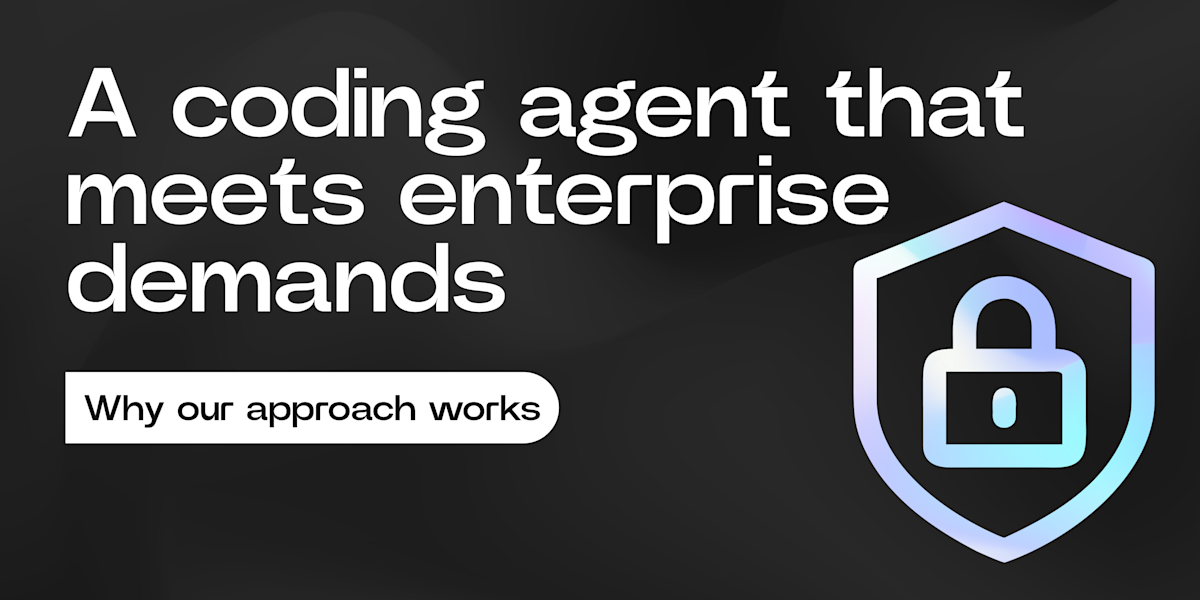 Building a Coding Agent to Meet Enterprise Demands cover image