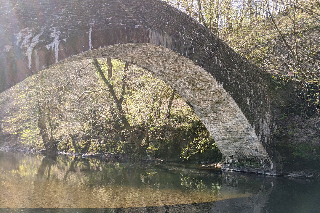 Pont-y-gwaith, or 'Works Bridge' Ⓒ Emma Sparks