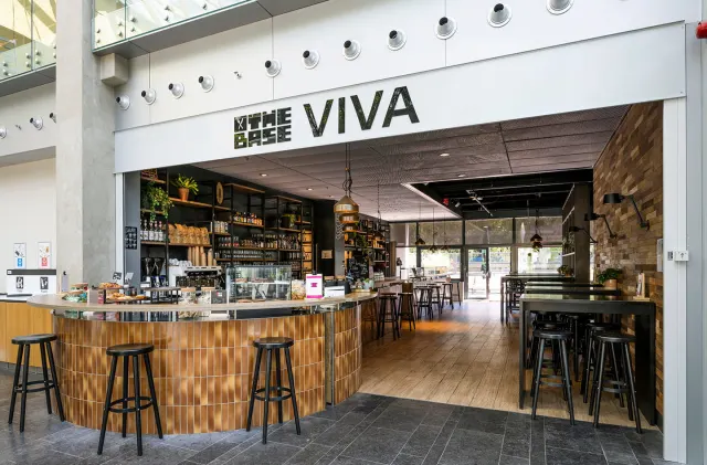 Schiphol office The Base Viva bar