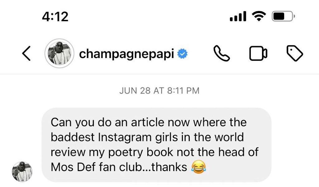 Drake Comment on Mos Def