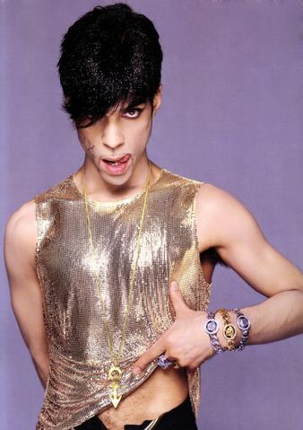 Prince in gold chainmail thing large