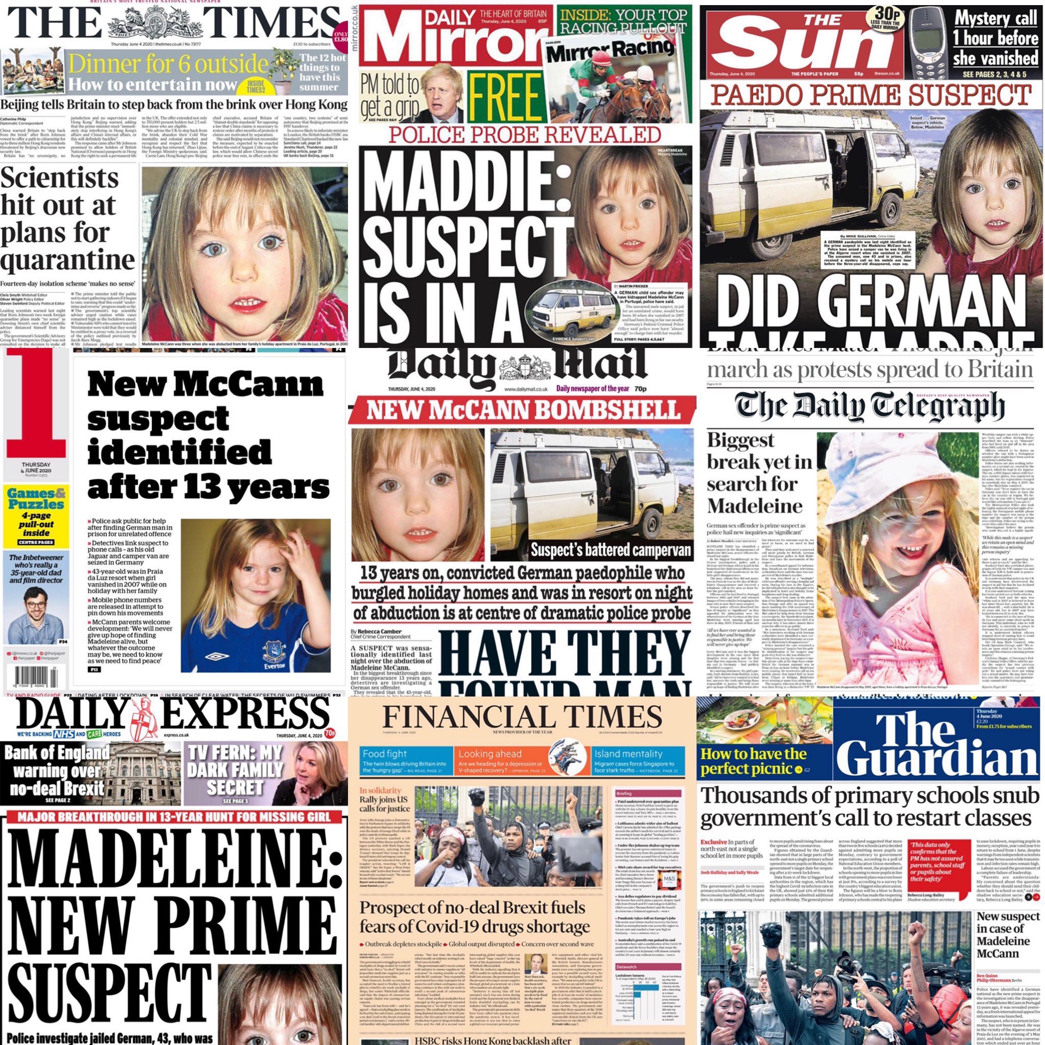 Madeleine Mccann Headlines