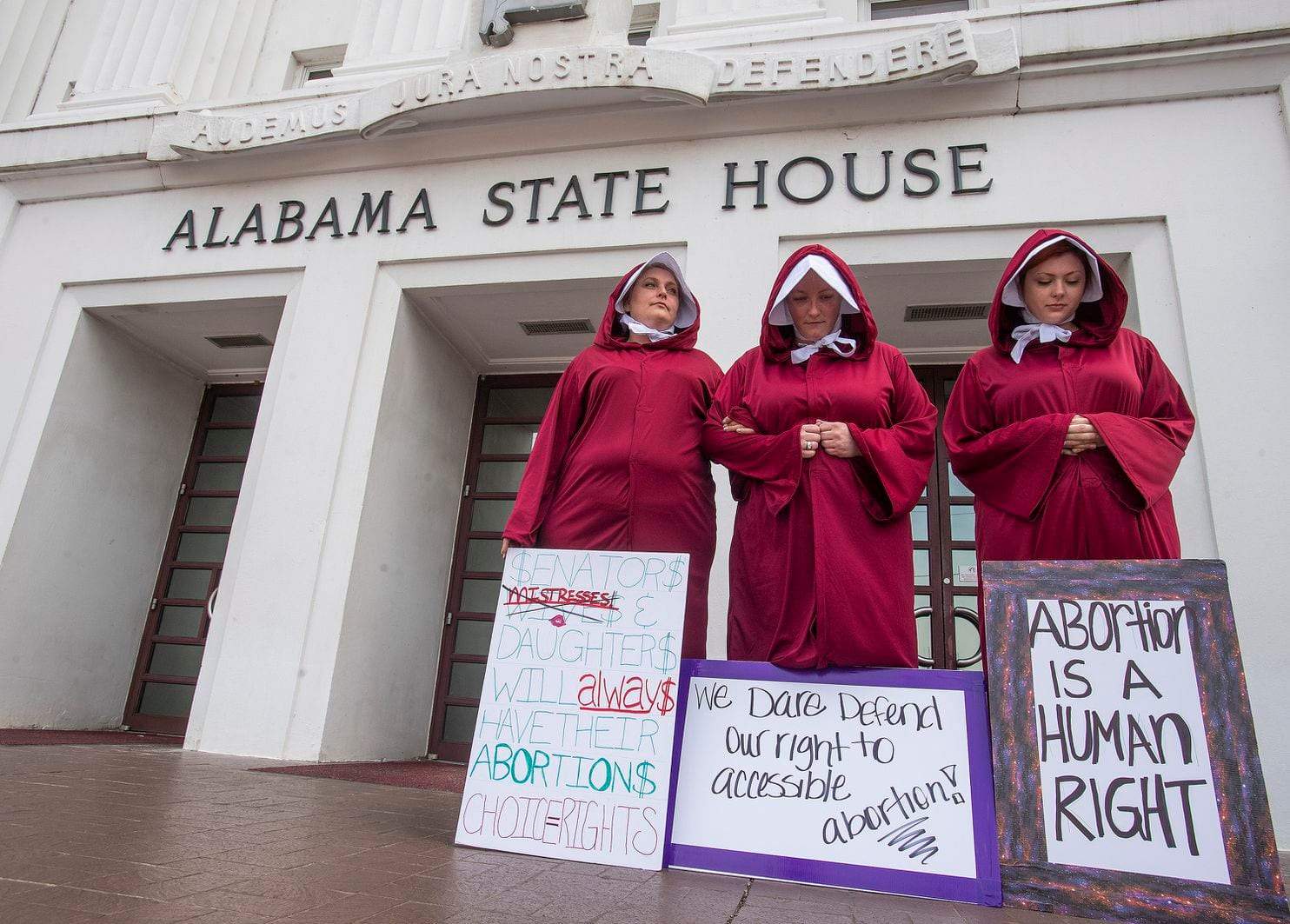 alabama state house protest