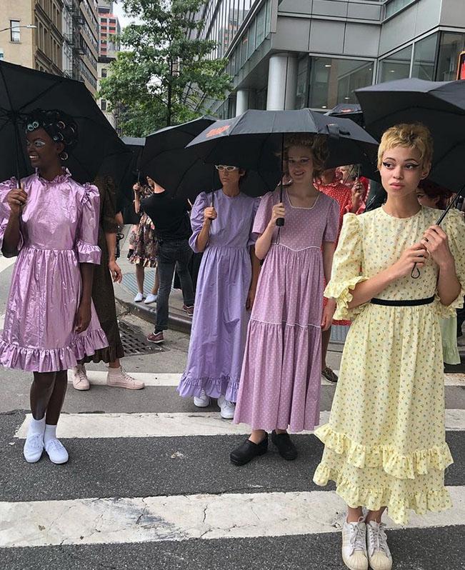batsheva dresses umbrellas