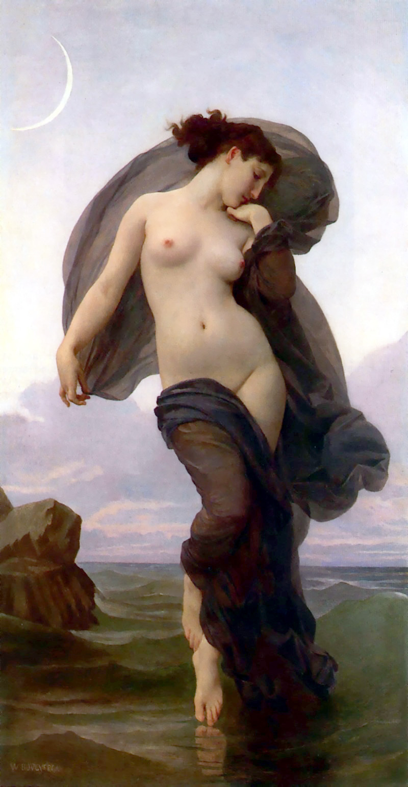 Bouguereau-Evening Mood 1882