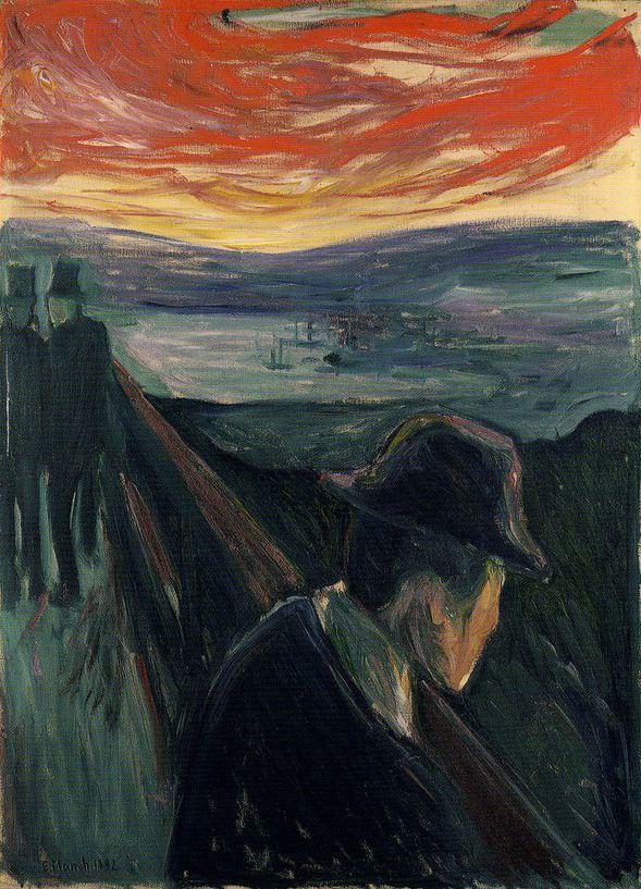Edvard Munch - Despair 1892
