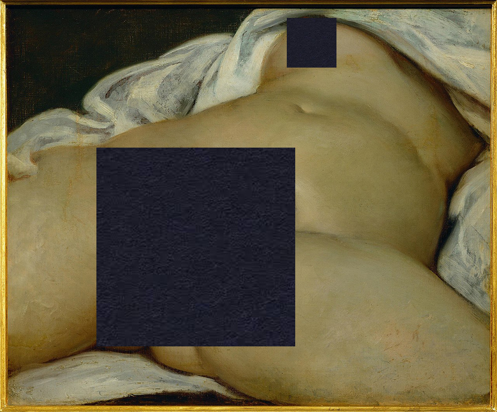The Origin of the World - censored