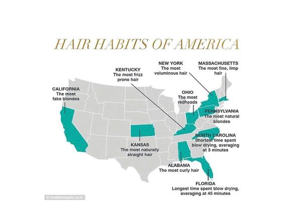 hair map of america grande