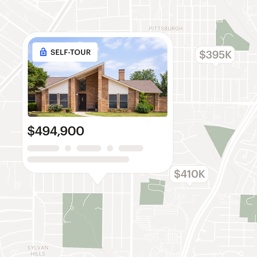 Find Opendoor-owned homes to tour