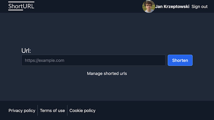 ShortURL preview