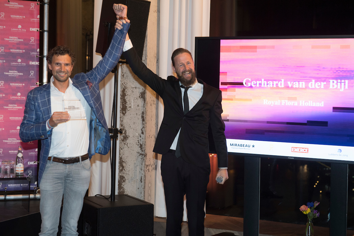Gerhard van der Bijl: winnaar Digital Transformers Awards 2017