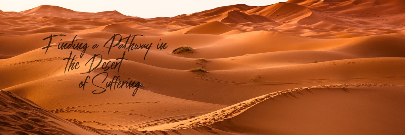 Blog Header Image  Finding a pathway in the desert of suffering