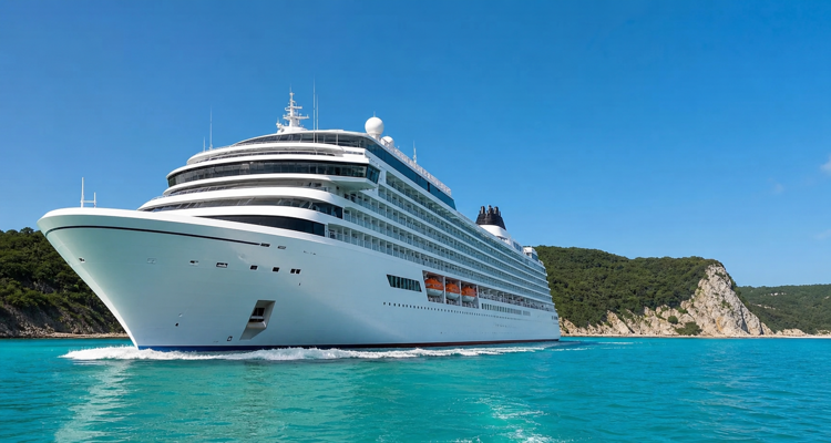 white-cruise-ship-sailing-through-turquoise-bay-750x400
