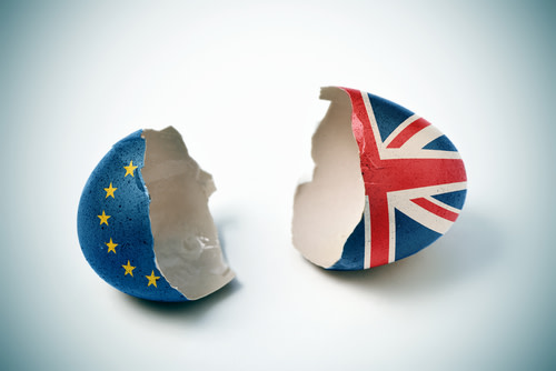 cracked brexit egg