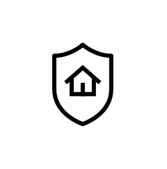 Illustrations Shield Home