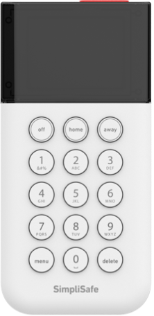 Wireless Keypad (included)