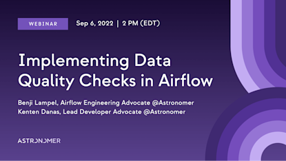 Implementing Data Quality Checks in Airflow