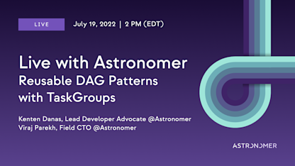 Reusable DAG Patterns with TaskGroups