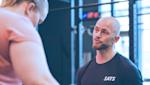 Training in small groups in a club