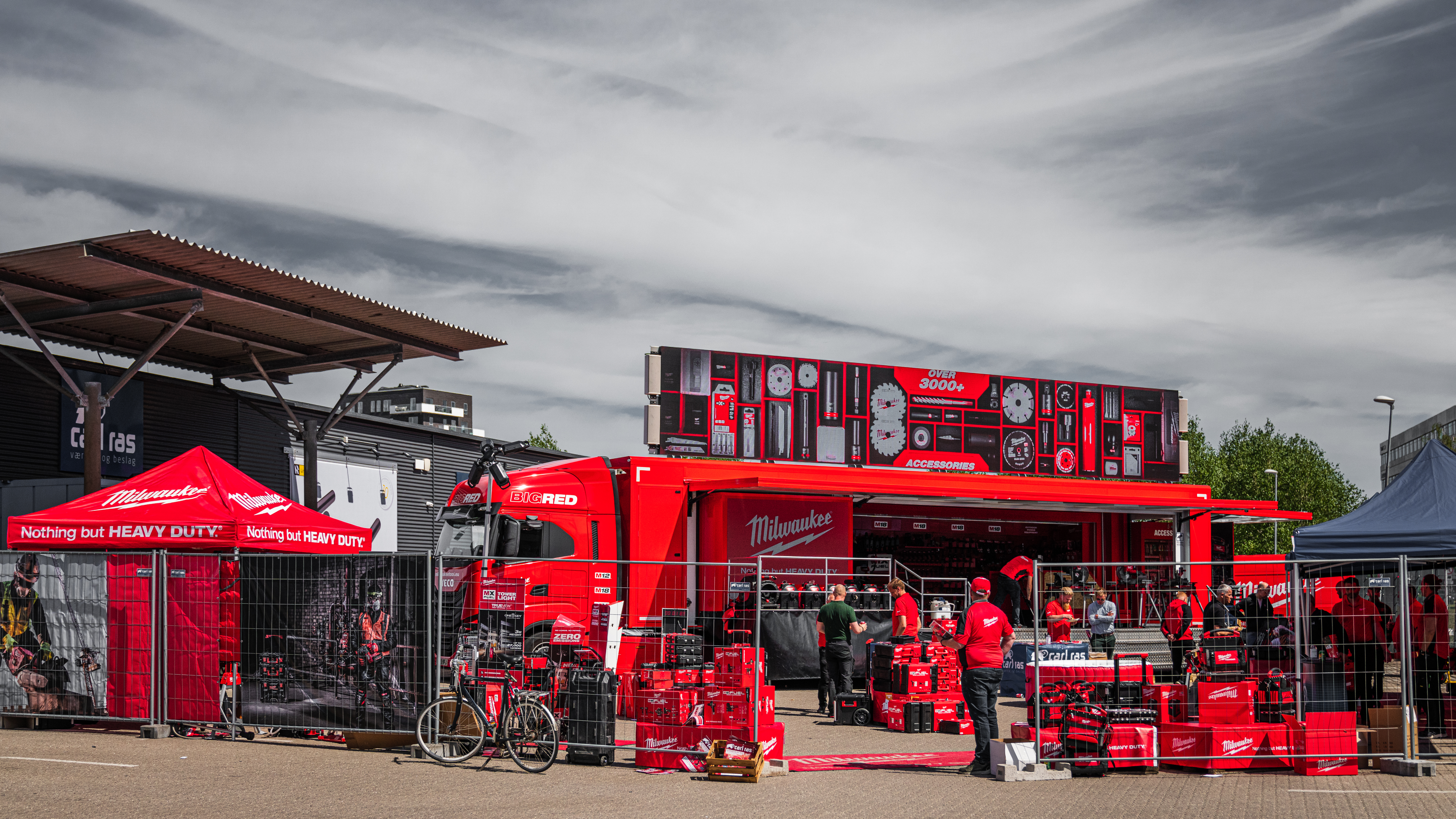 MILWAUKEE "Big Red Truck" fūres tūre ONNINEN EXPRESS Dārzciems 3