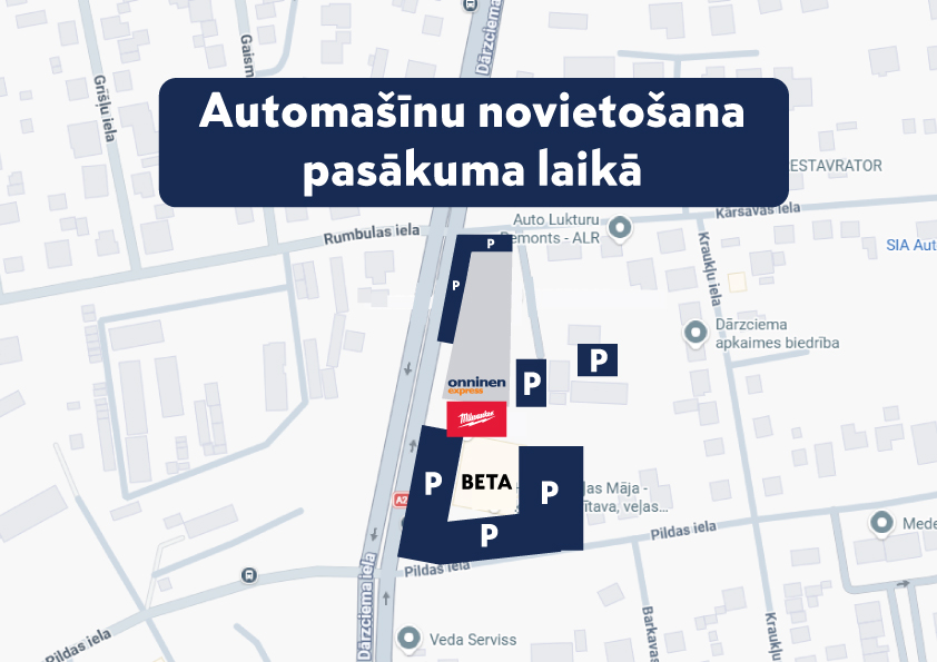 MILWAUKEE "Big Red Truck" fūres tūres pietura Dārzciemā 2026 STĀVVIETA