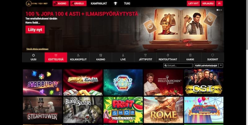 royaltigerbet-etusivu