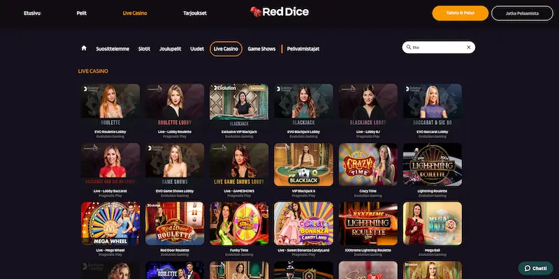 reddice-casino-livepelit