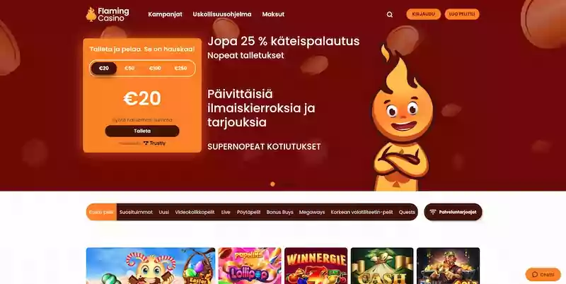 flaming-casino-etusivu