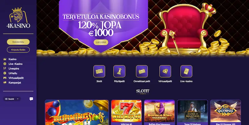 4kasino-etusivu