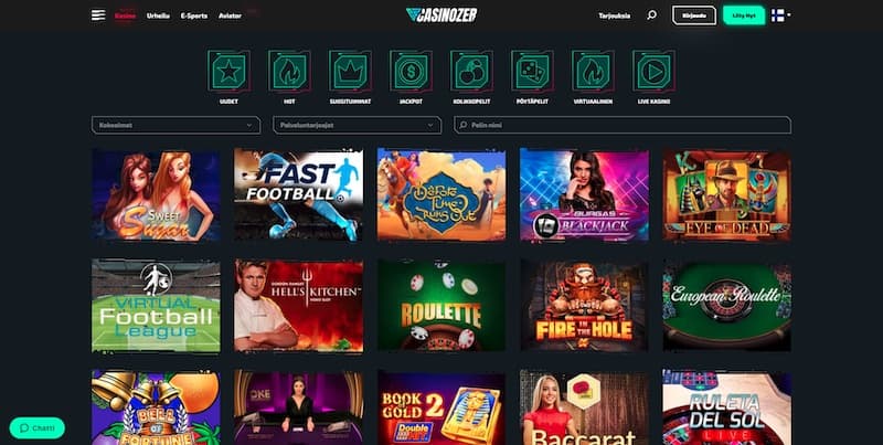 casinozer-pelit