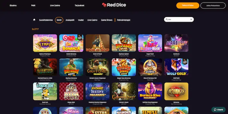 reddice-casino-pelit