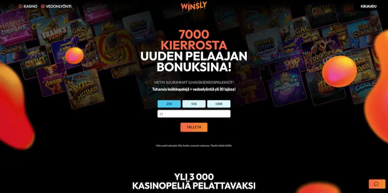 winsly-casino-etusivu