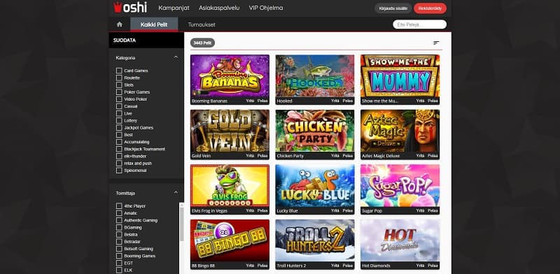 oshi-casino-slotit