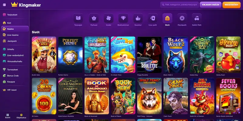 kingmaker-casino-pelit